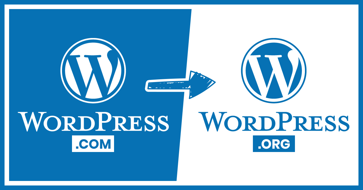 WordPress.com-ból WordPress.org