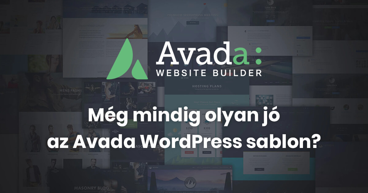 Avada WordPress sablon